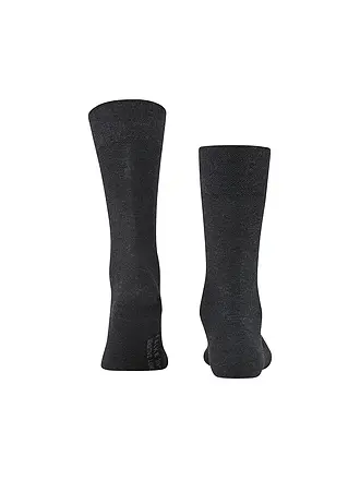 FALKE | Chaussettes homme Sensitive London anthra.mel. | grau